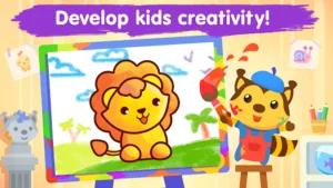 بچوں کے لیے دلچسپ اور تعلیمی گیم – Kids Coloring Apk 1
