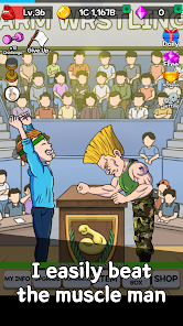 Arm Wrestling Clicker Apk مزاح اور مسلسل ٹیپنگ کا زبردست امتزاج! 2